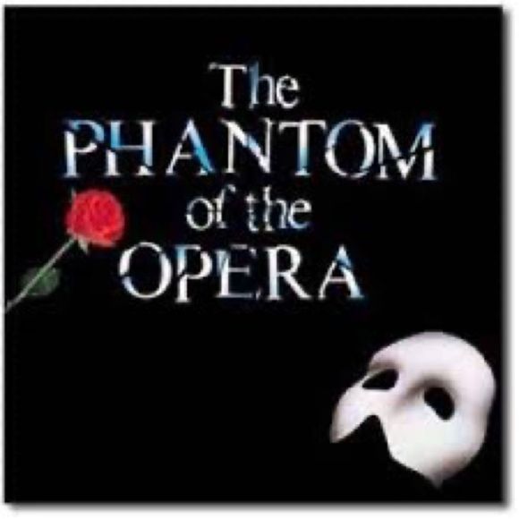 Carlton Cards 1986 The Phantom of the Opera Logo Mask + Single Rose Orna… - Picture 2 of 7